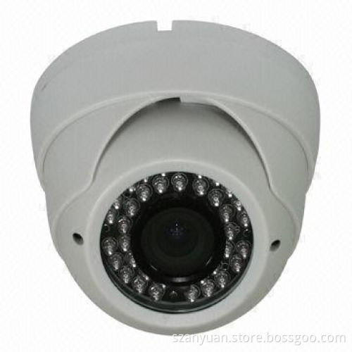 Varifocal Dome Camera with Sony CCD, 700TVL Sony Effio-E Resolution, 30m IR Range